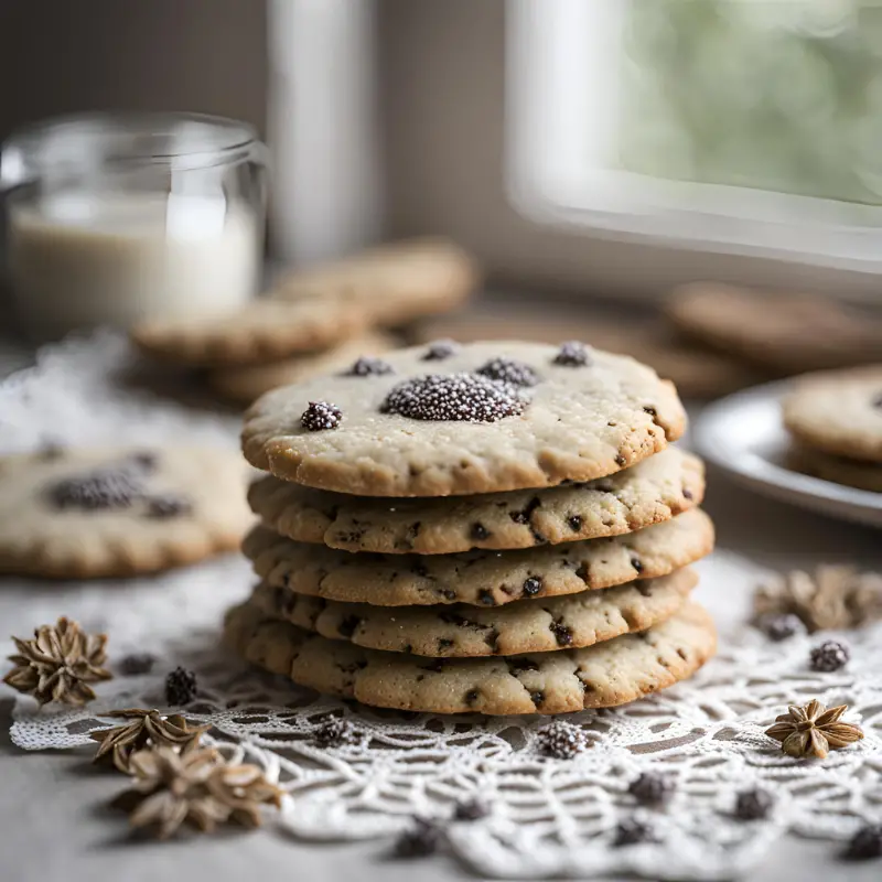 Chia Seed Shortbread