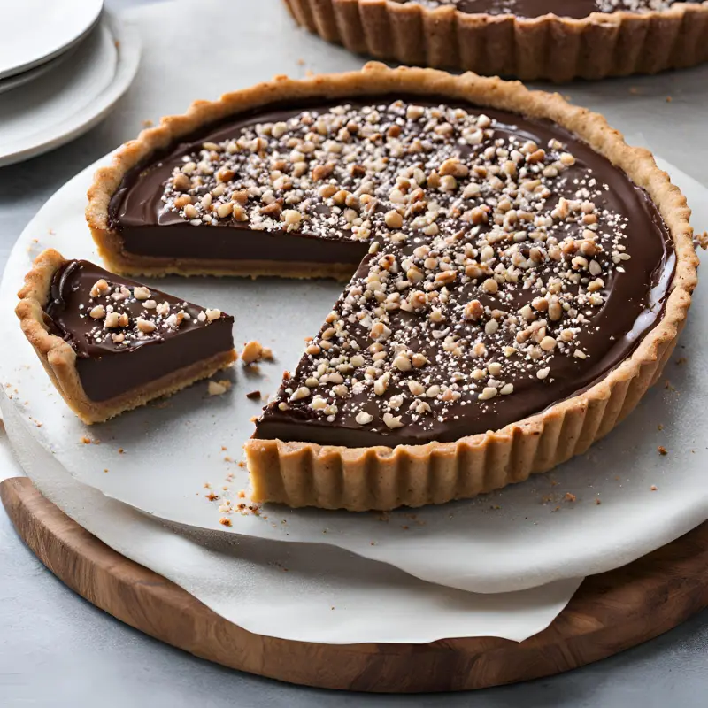 Chocolate Hazelnut Tart