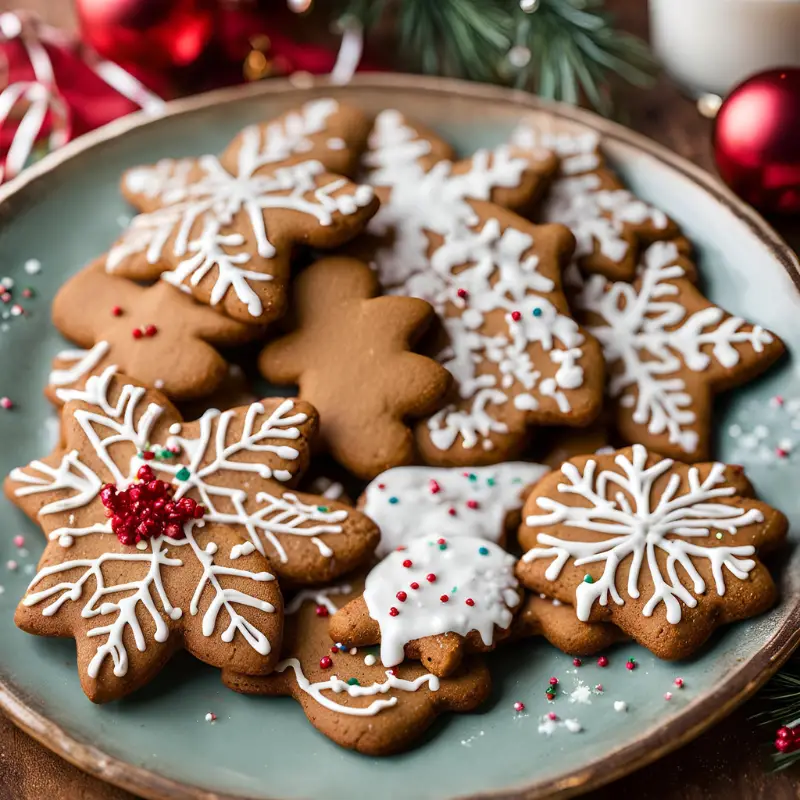 Coconut Flour Gingerbread Cookies
