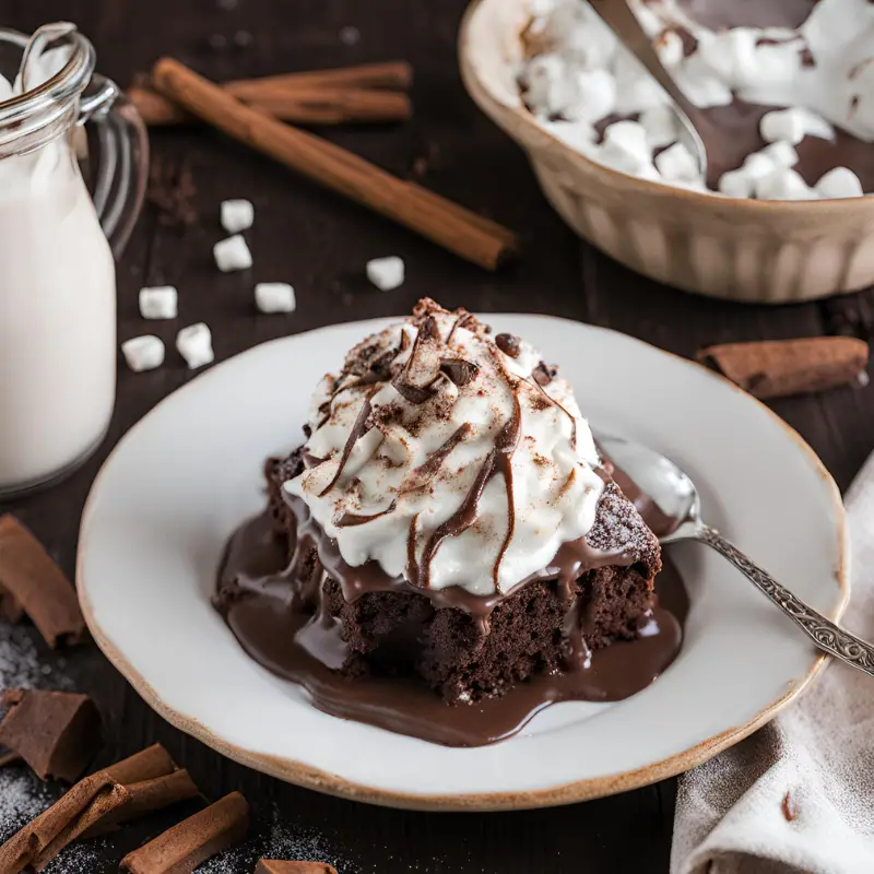 Hot Chocolate Pudding Cake