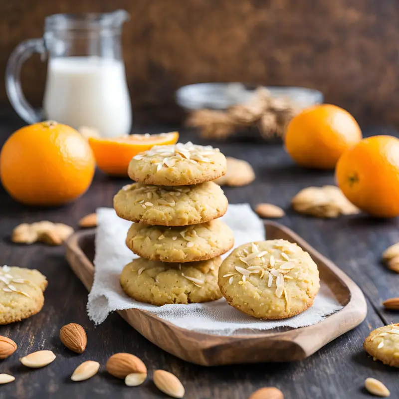 Orange Almond Cookies