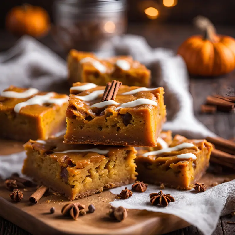 Pumpkin Pie Blondies