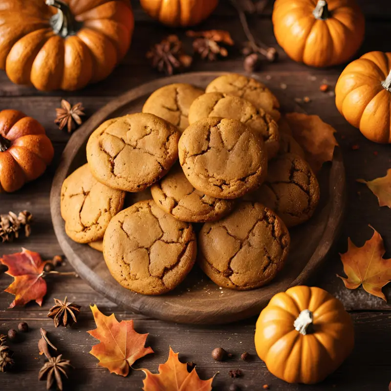 Pumpkin Spice Cookies