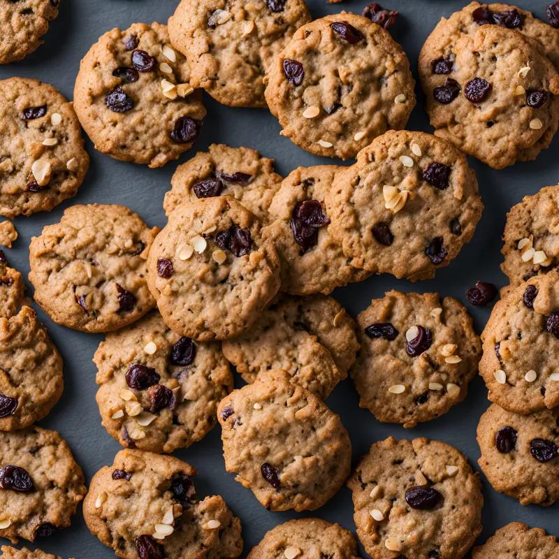 Raisin Cinnamon Oatmeal Cookies