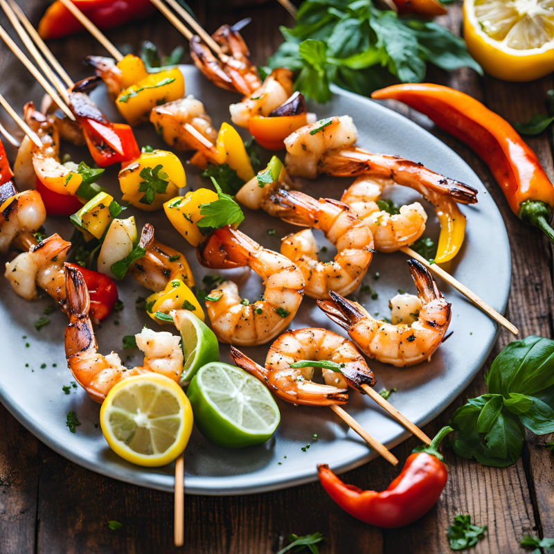 Grilled Shrimp Skewers