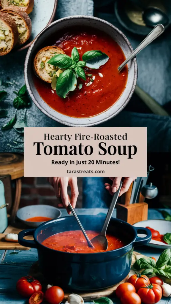 20-Minute Fire Roasted Tomato Soup