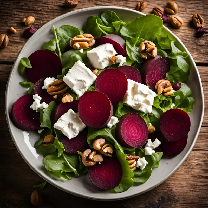 Beet and Goat Cheese Salad