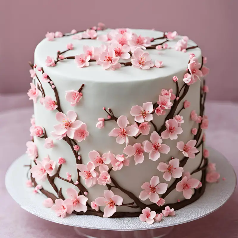 Cherry Blossom Cake