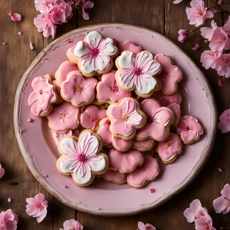 Cherry Blossom Cookies
