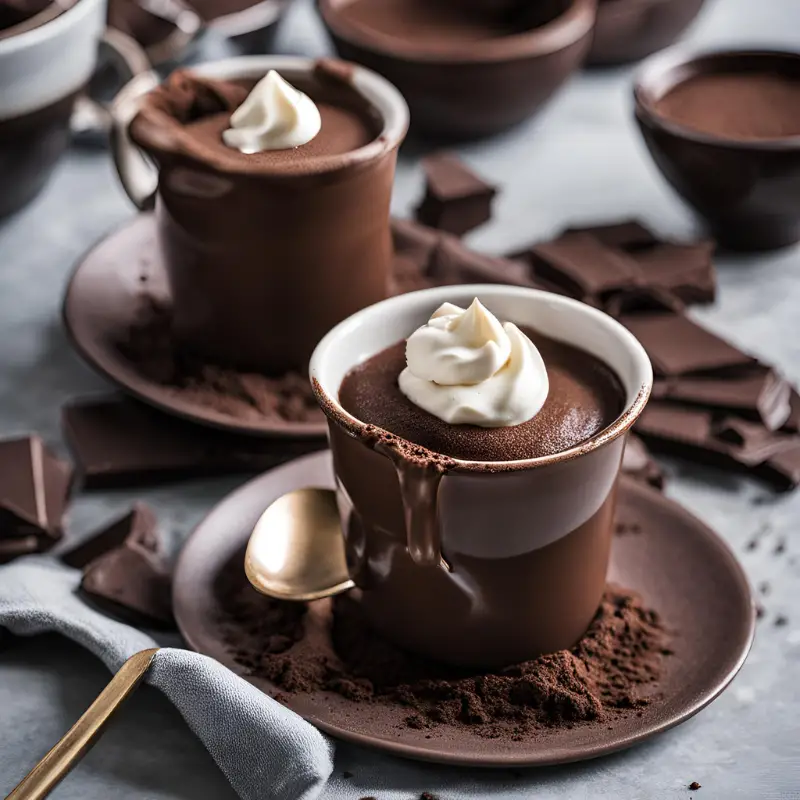Chocolate Espresso Pots de Crème