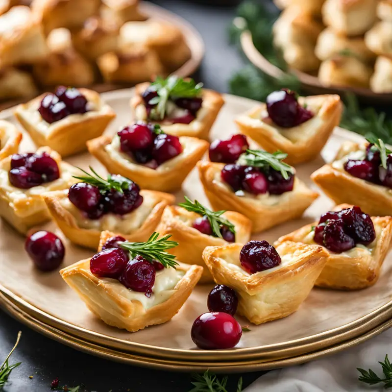 Cranberry Brie Bites