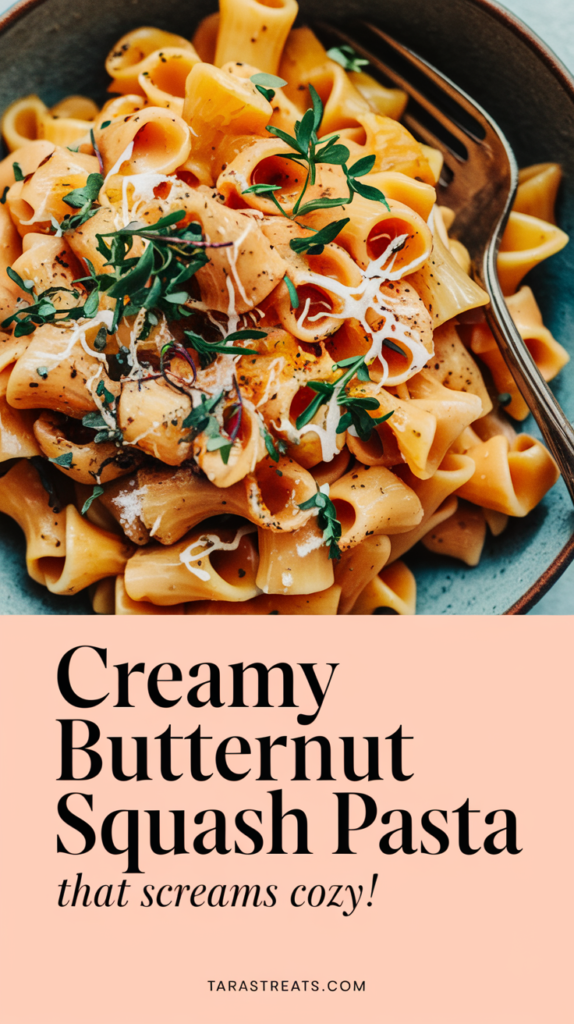 Creamy Butternut Squash Pasta