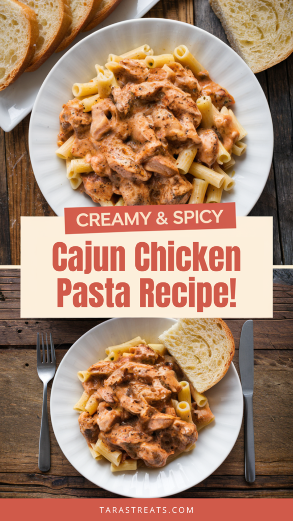 Creamy & Spicy Cajun Chicken Pasta Recipe