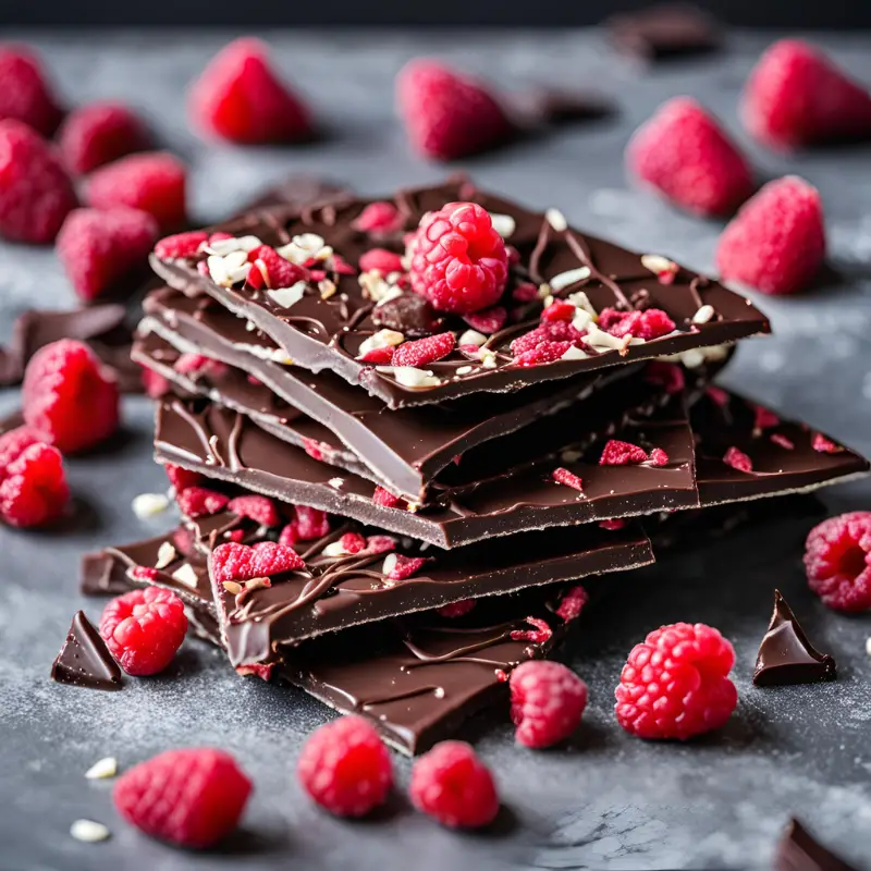 Dark Chocolate Raspberry Bark