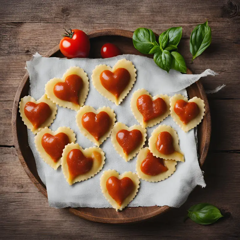 Heart-Shaped Ravioli
