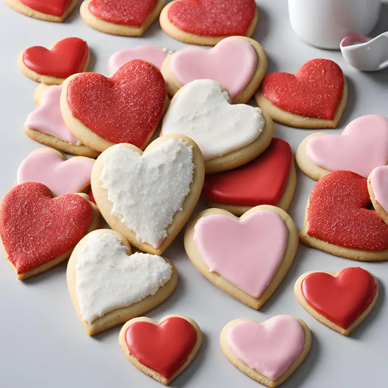 Heart-Shaped Sugar Cookies