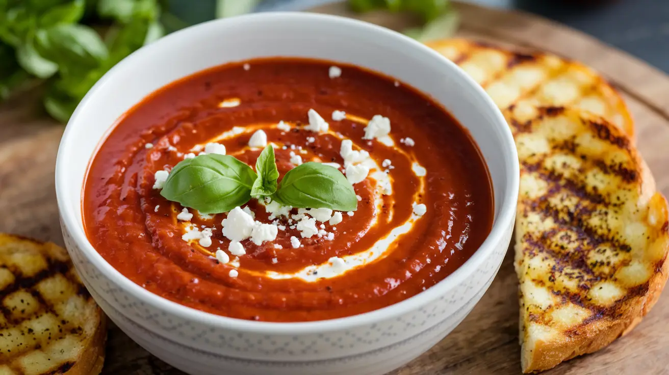 Hearty Fire Roasted Tomato Soup