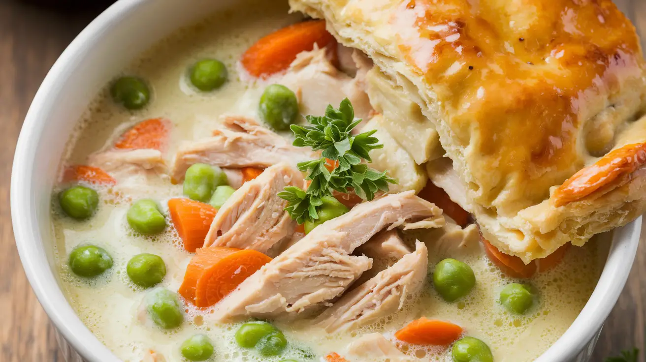 Chicken Pot Pie Soup Recipe