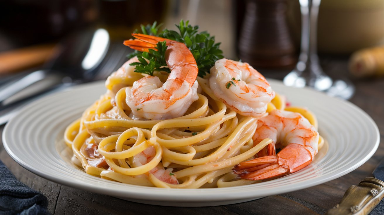 Easy Shrimp Scampi Pasta Recipe!