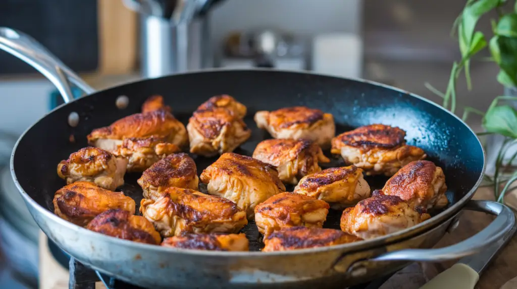 Cook the Chicken on a skillet