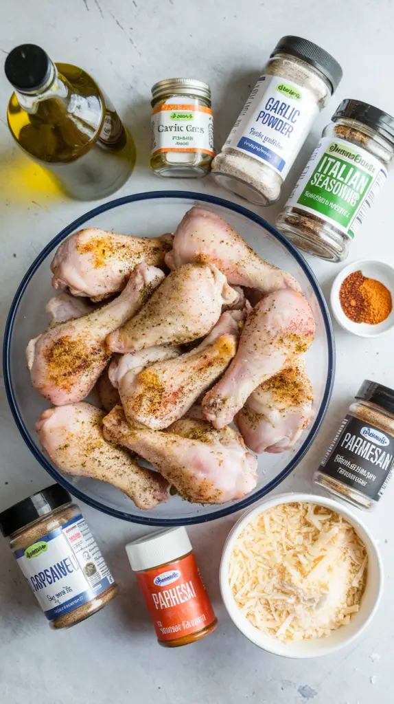 Crispy Grilled Chicken Ingredients