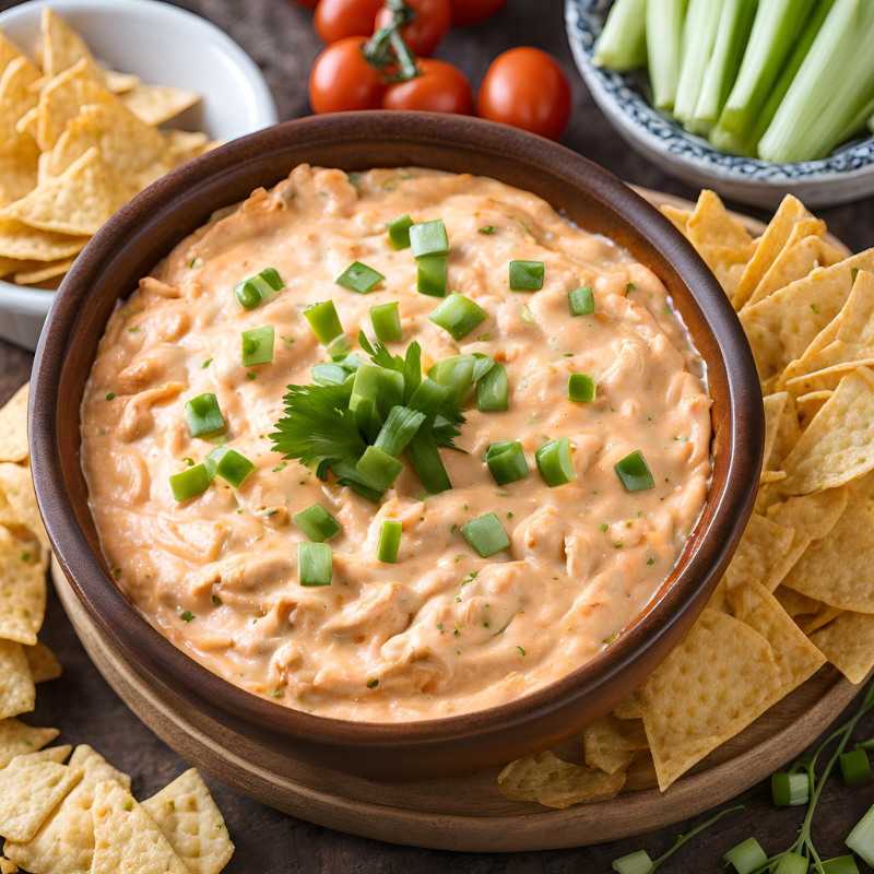 Easy Buffalo Chicken Dip