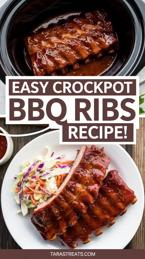 Easy Crockpot BBQ Ribs Recipe