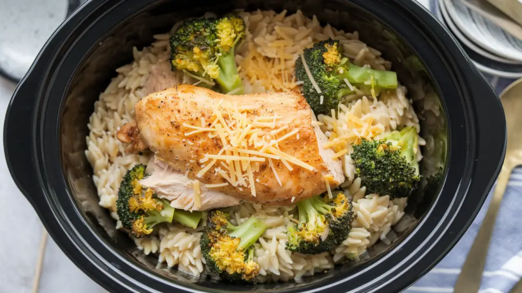 Healthy Chicken Orzo