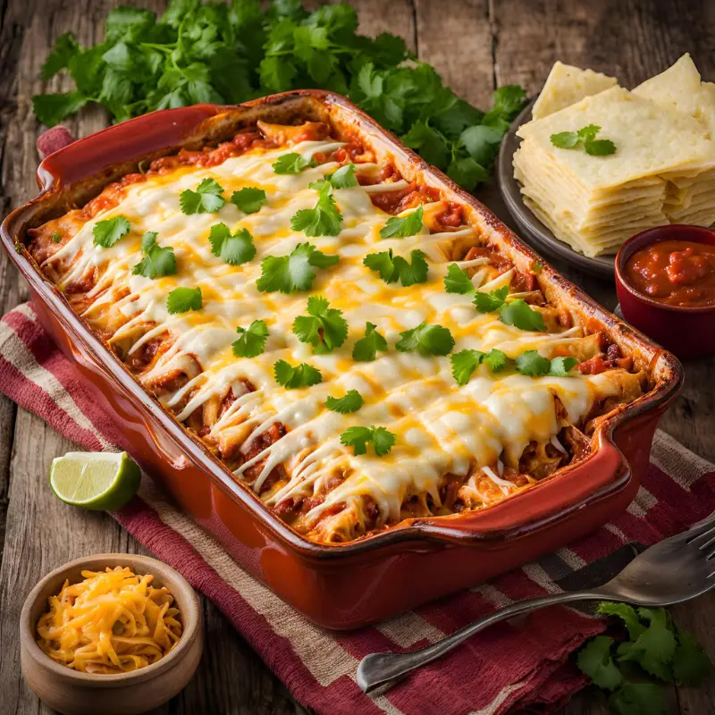 Homemade Chicken Enchiladas