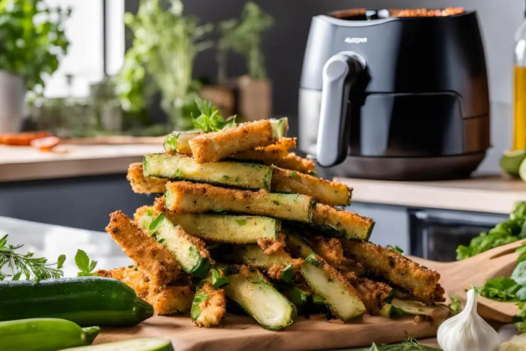 Parmesan Zucchini Fries