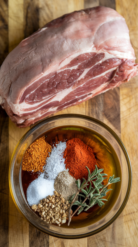 Pork Loin Roast Ingredients