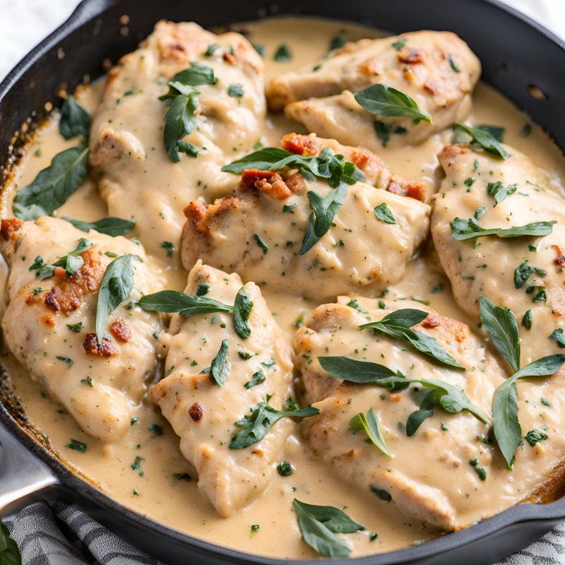 Tuscan Garlic Chicken!