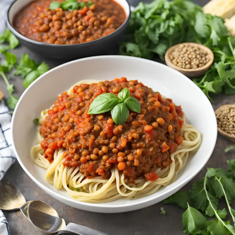 Vegan Spaghetti Bolognese