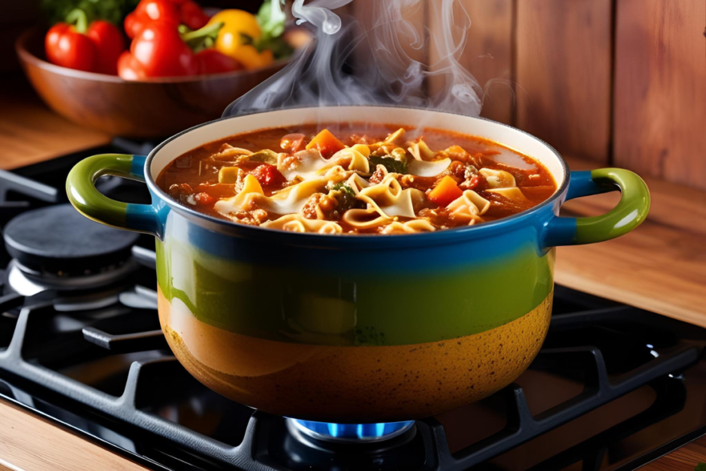 Authentic Lasagna Soup