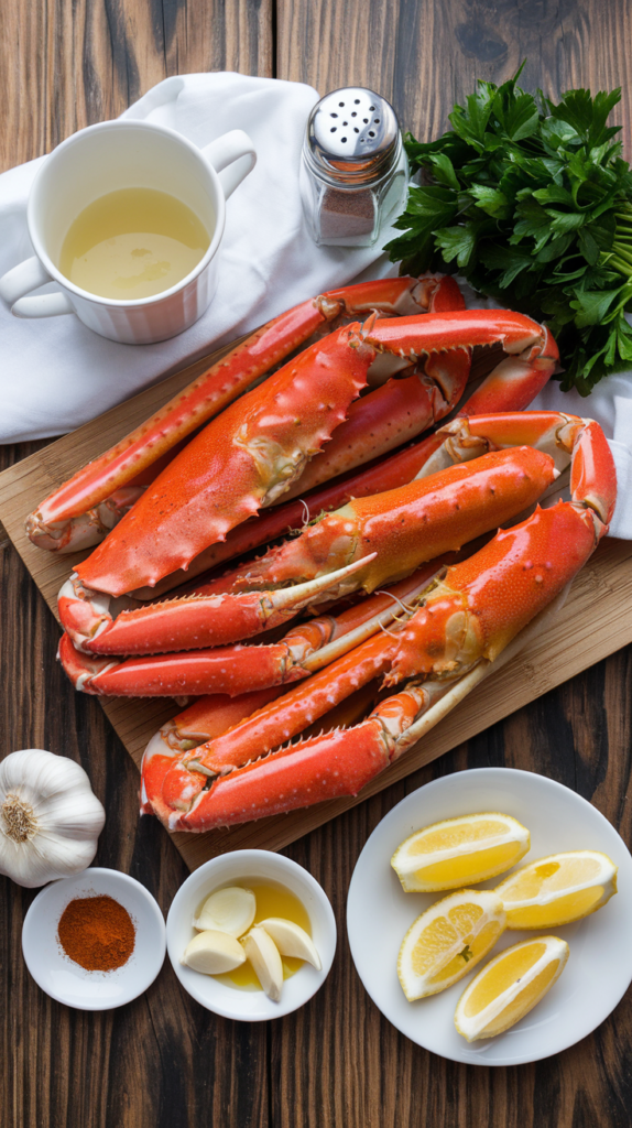 Best Homemade King Crab Legs ingredients