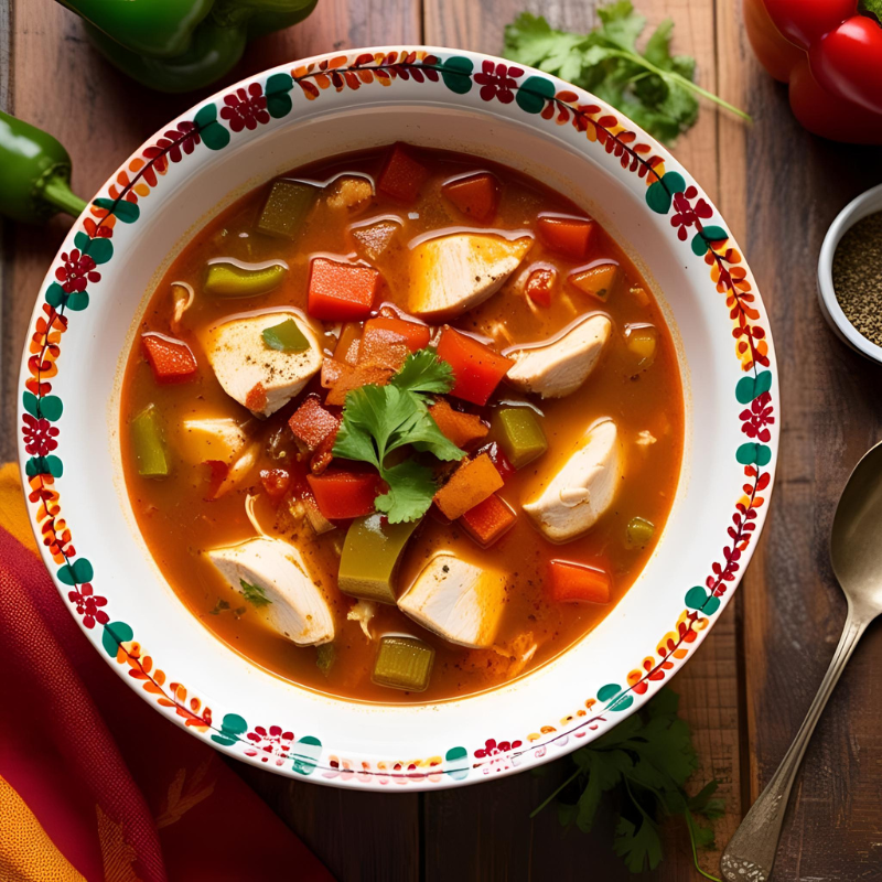 Chicken Fajita Soup