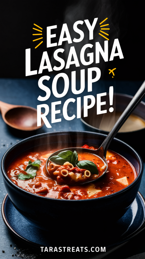 Easy Lasagna Soup Recipe