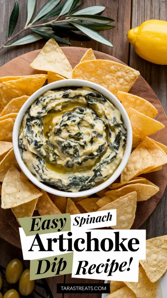 Easy Spinach Artichoke Dip Recipe