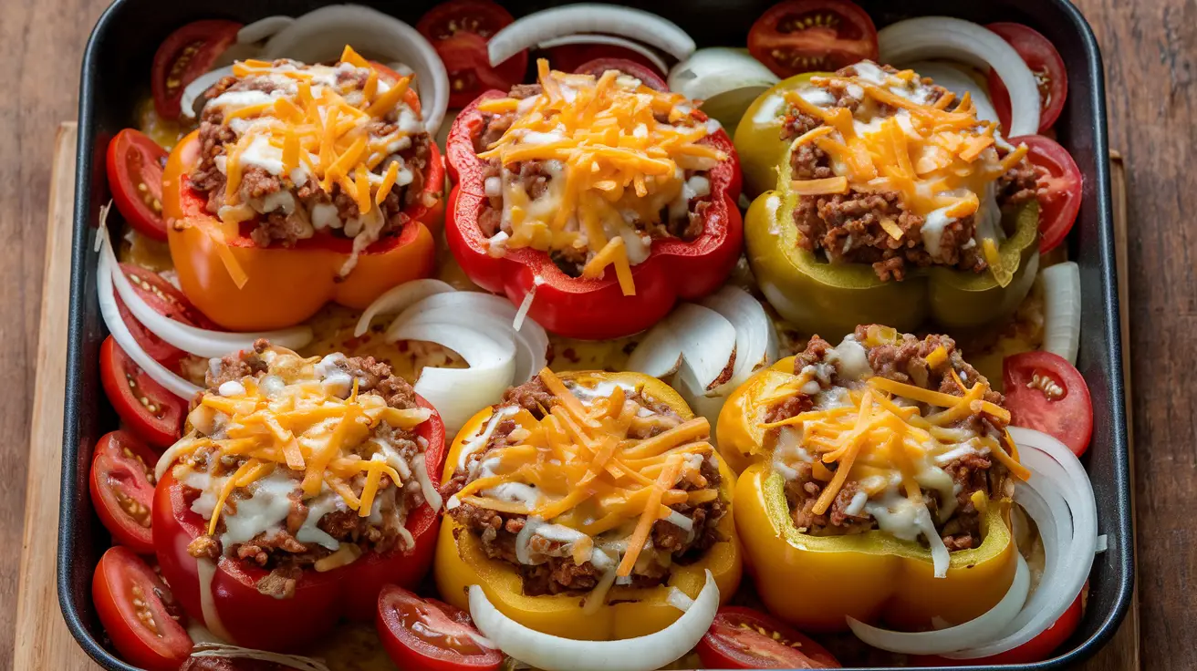 Pioneer Woman’s Stuffed Pepper Casserole!