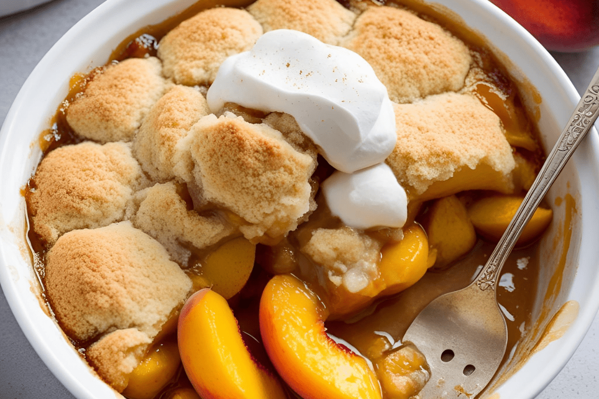 Paula Deen's Peach Cobbler Recipe