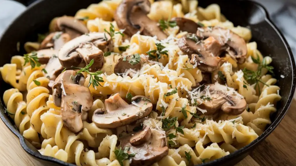 Healthy Mushroom Pasta