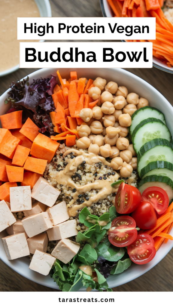 High Protein Vegan Buddha Bowl