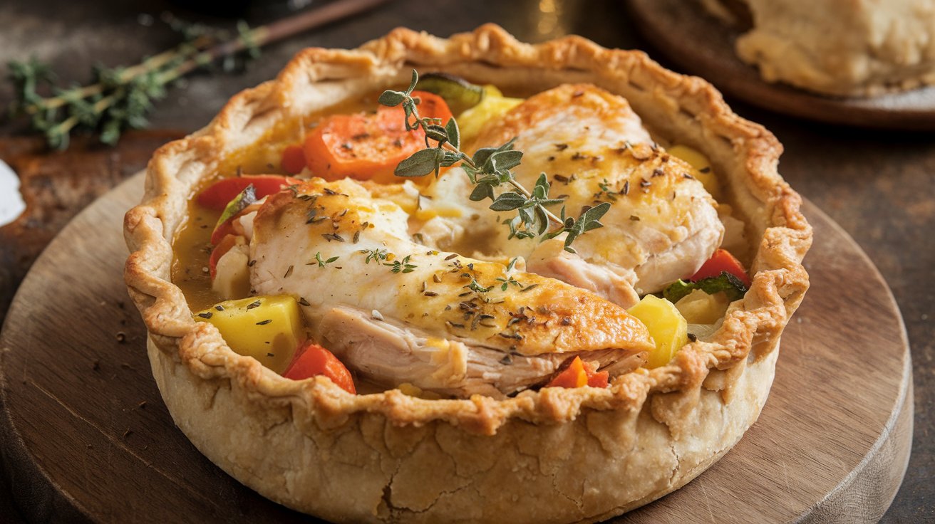 Jamie Oliver’s 5 Ingredients Chicken Pot Pie!