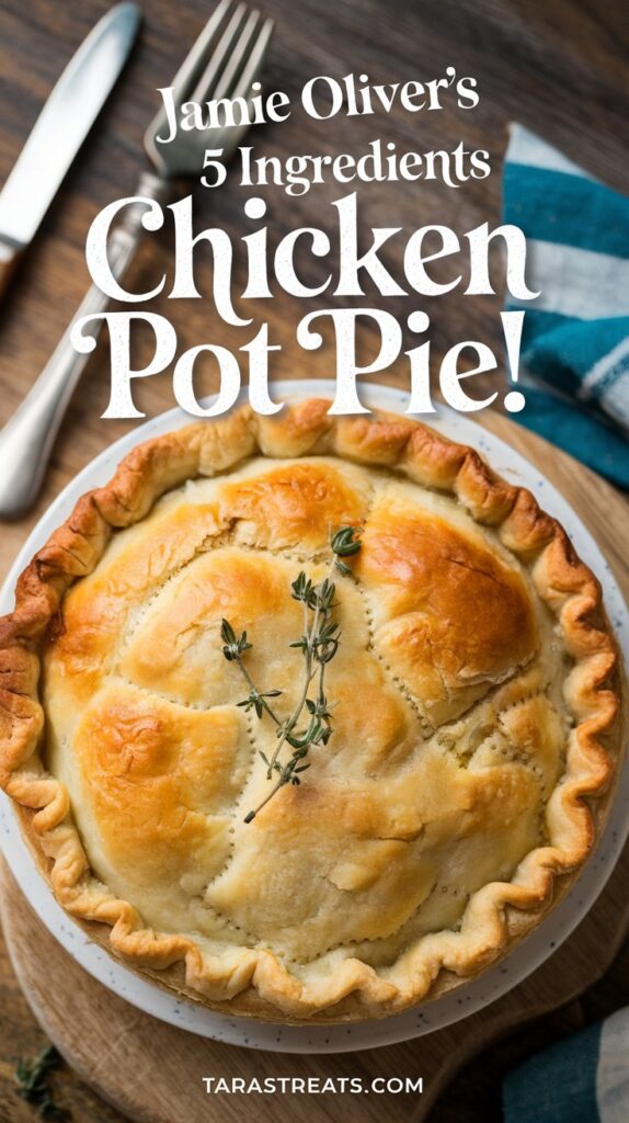 Jamie Oliver’s 5 Ingredients Chicken Pot Pie