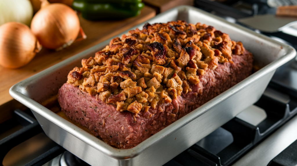 Meatloaf Made With Stove Top Stuffing
