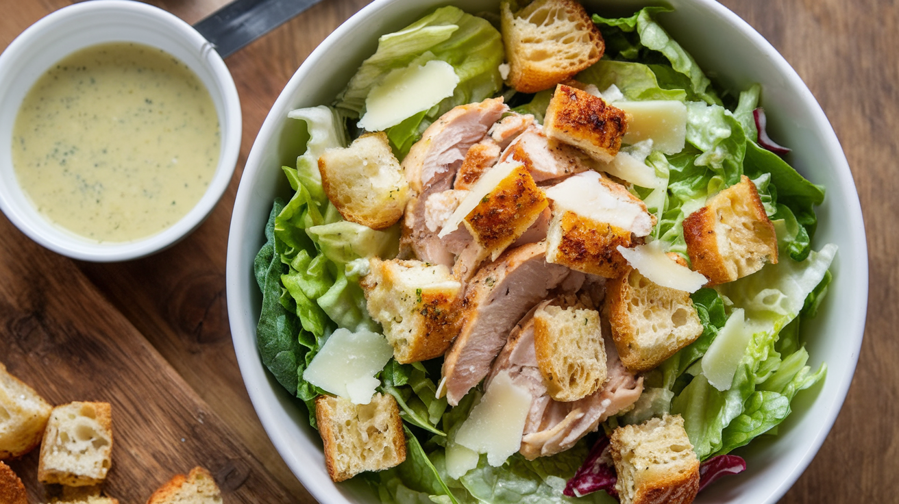 Gordon Ramsay's Chicken Caesar Salad!