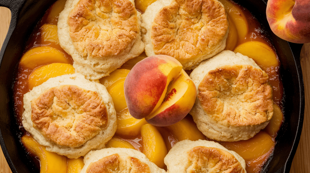 Old Fashioned Peach Cobbler