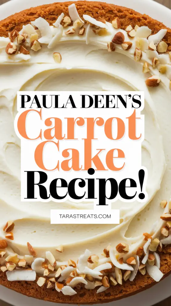 Paula Deen’s Carrot Cake Recipe