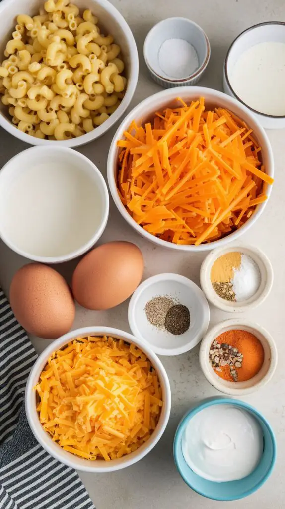 Paula Deen’s Mac And Cheese Ingredients
