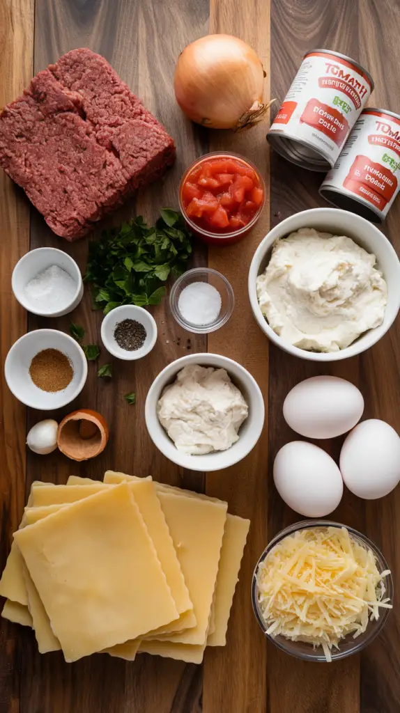 Pioneer Woman's Lasagna Recipe Ingredients